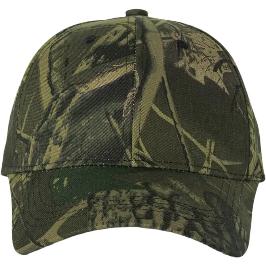 FWRD 6 Panel Forrest Camo Cap Camo Front