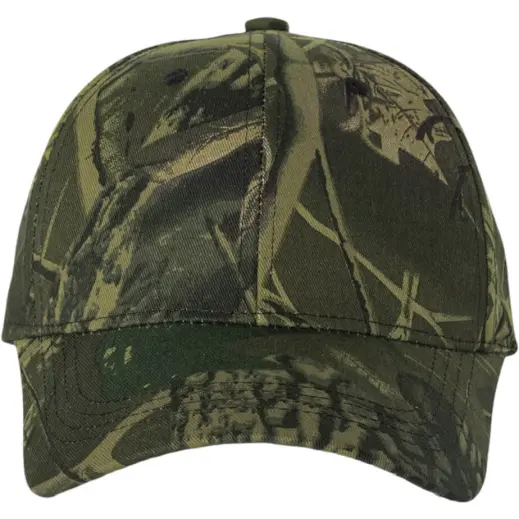 FWRD 6 Panel Forrest Camo Cap Camo Front