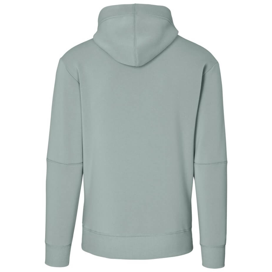 Mens Vital Hooded Sweater Sage Back
