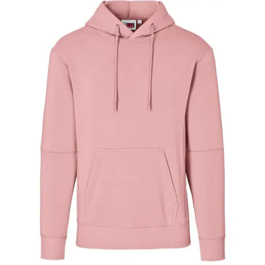 Mens Vital Hooded Sweater Peach Front