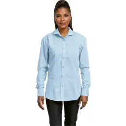 Ladies Slim Fit Lounge Long Sleeve Model Image
