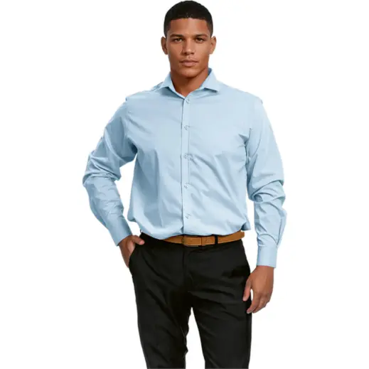 Mens Slim Fit Lounge Long Sleeve Model
