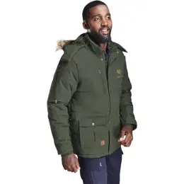Mens Cederberg Parka Jacket Model Image