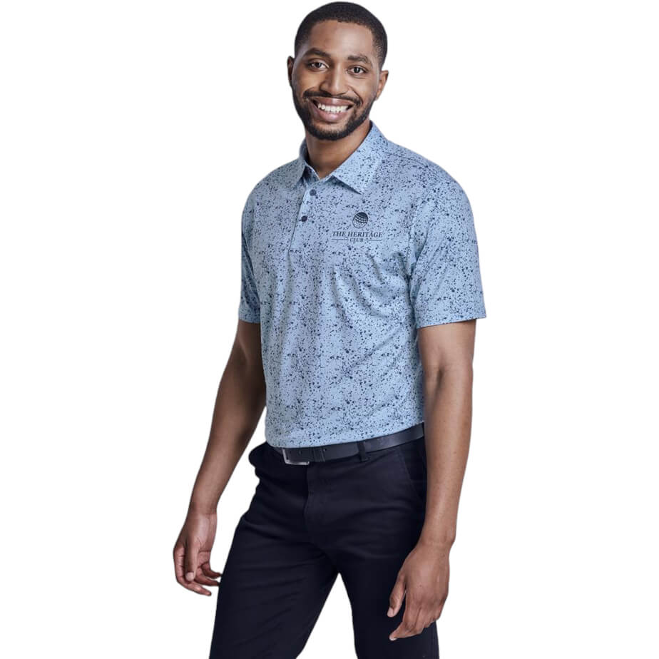 Mens Flexxion Golf Shirt Model