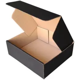 Colour Shipper Box Black Medium