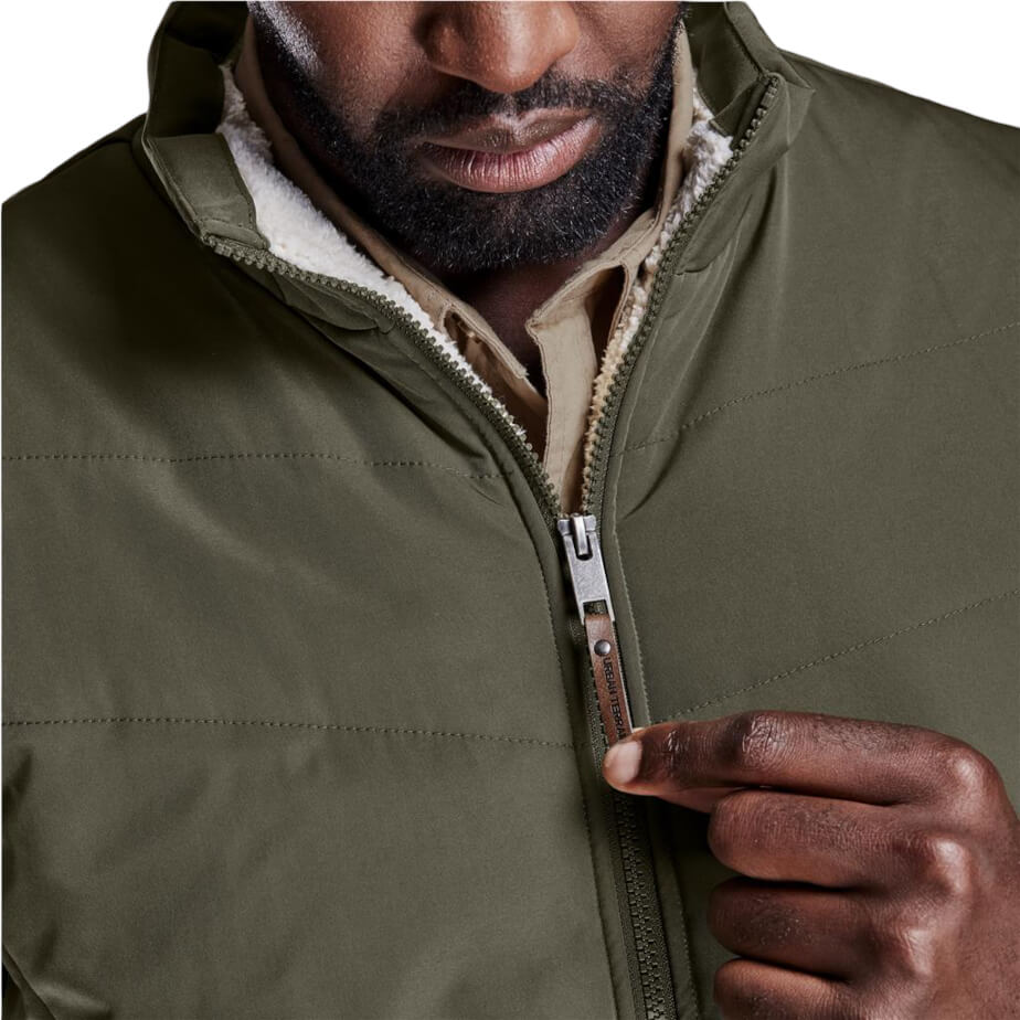 Mens Mafadi Bodywarmer Close Up Zip