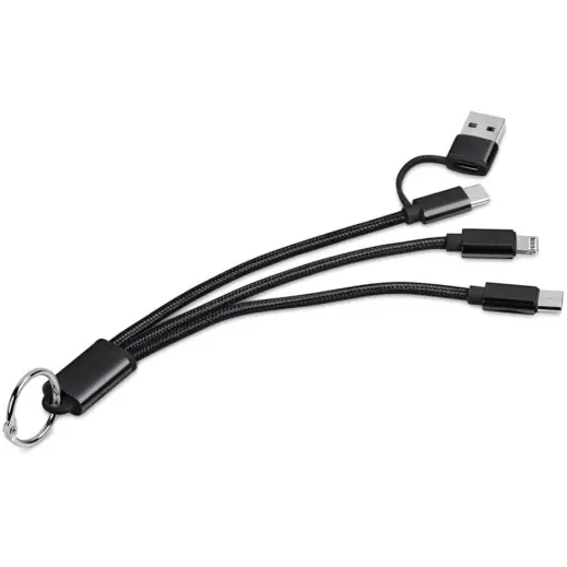 Altitude Chango 4-in-1 Charging Cable Black