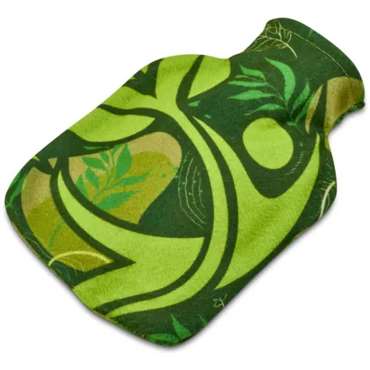 Hoppla Toastie Small Hot Water Bottle and Cover Branded Back