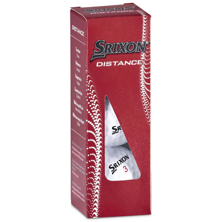 Srixon Distance Golf Balls - Sleeve of 3 Box