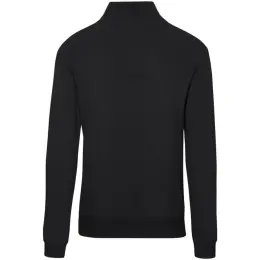 Mens 1-4 Zip Quantum Low Pill Jersey Black Back