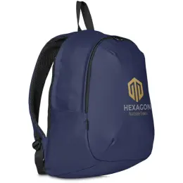 Serendipio Urbanite Laptop Backpack Navy Branded Image