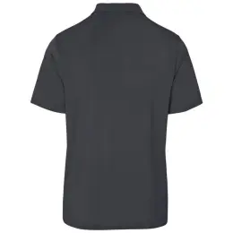 Mens Aerogrid Golf Shirt Orange Back
