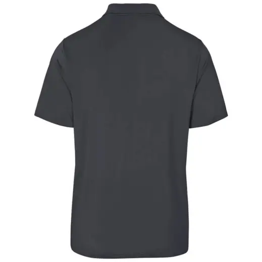 Mens Aerogrid Golf Shirt Orange Back