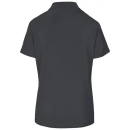 Ladies Aerogrid Golf Shirt Orange Back
