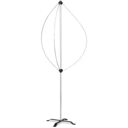 Lantern Banner with Light Weight Cross Base Frame Open