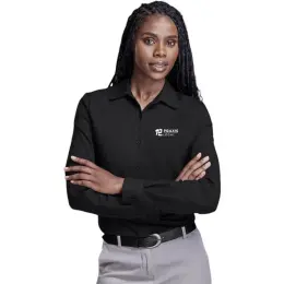 Ladies Long Sleeve Alex Varga Cronus Knitted Shirt Model Image