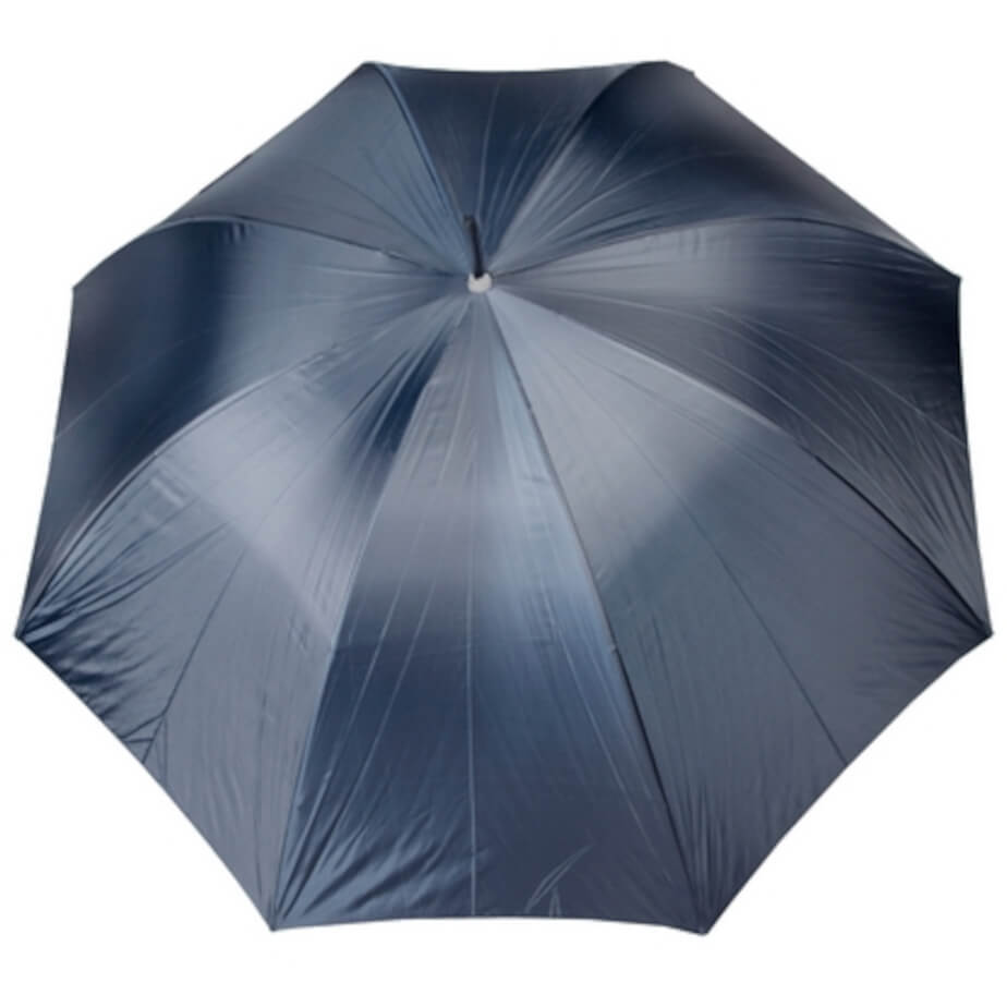 Medium Golf Umbrella - EVA Handle Navy Open