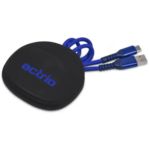 Altitude Stodle Fast Charge USB-A to Type-C Charging Cable in Pouch Display