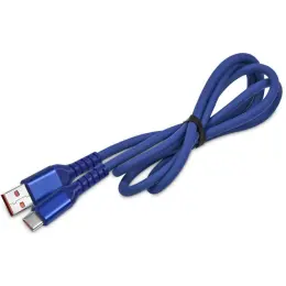 Altitude Stodle Fast Charge USB-A to Type-C Charging Cable in Pouch Navy Cable