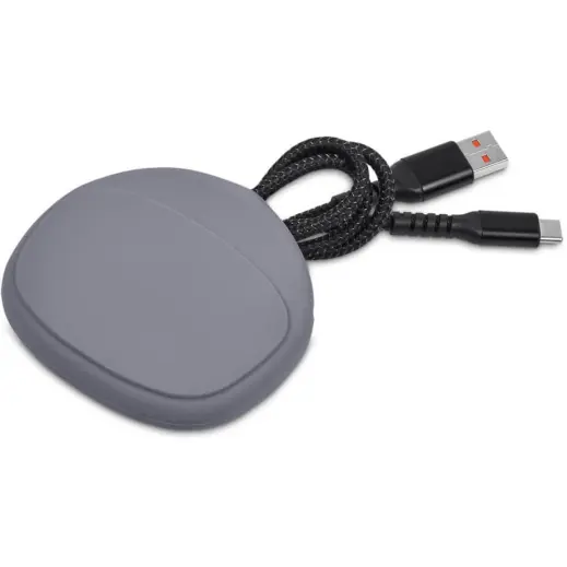 Altitude Fabbit Fast Charge USB-A to Type-C Charging Cable in Pouch Grey Pouch