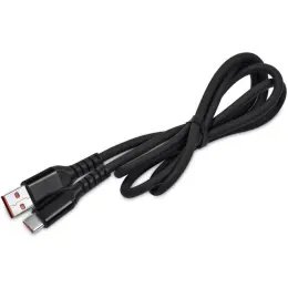 Altitude Capsit Fast Charge USB-A to Type-C Charging Cable in Jar Black Cable