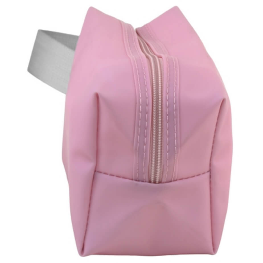 Aqua Skin Cosmetic Bag Pink Zip