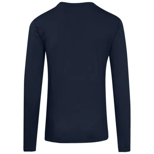 Kids Long Sleeve All Star T-Shirt Navy Back