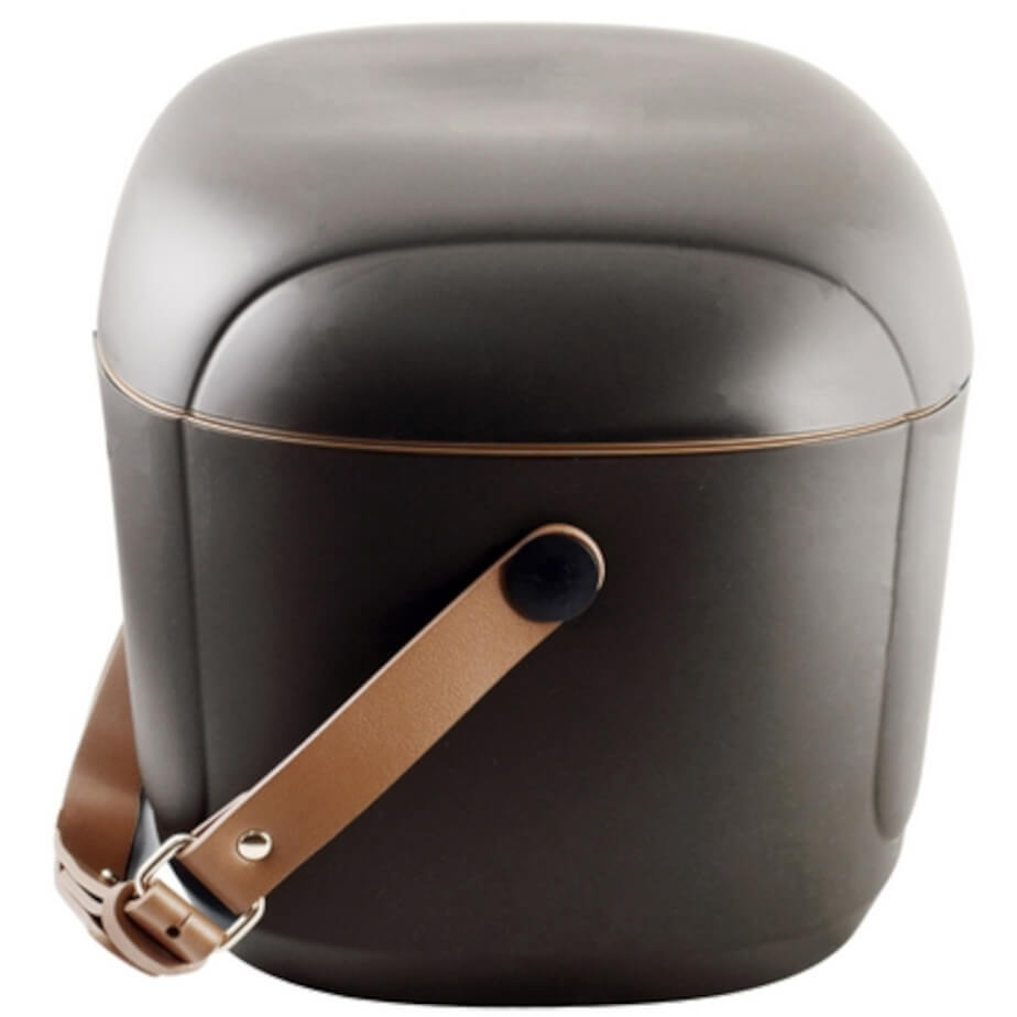 Meridian Hard Box Cooler Black-Brown Side