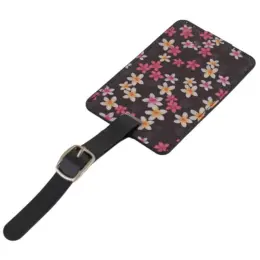 Floral Luggage Tag