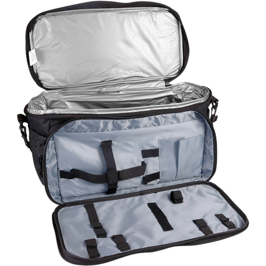 Cooler Bag With Front Compartment Open