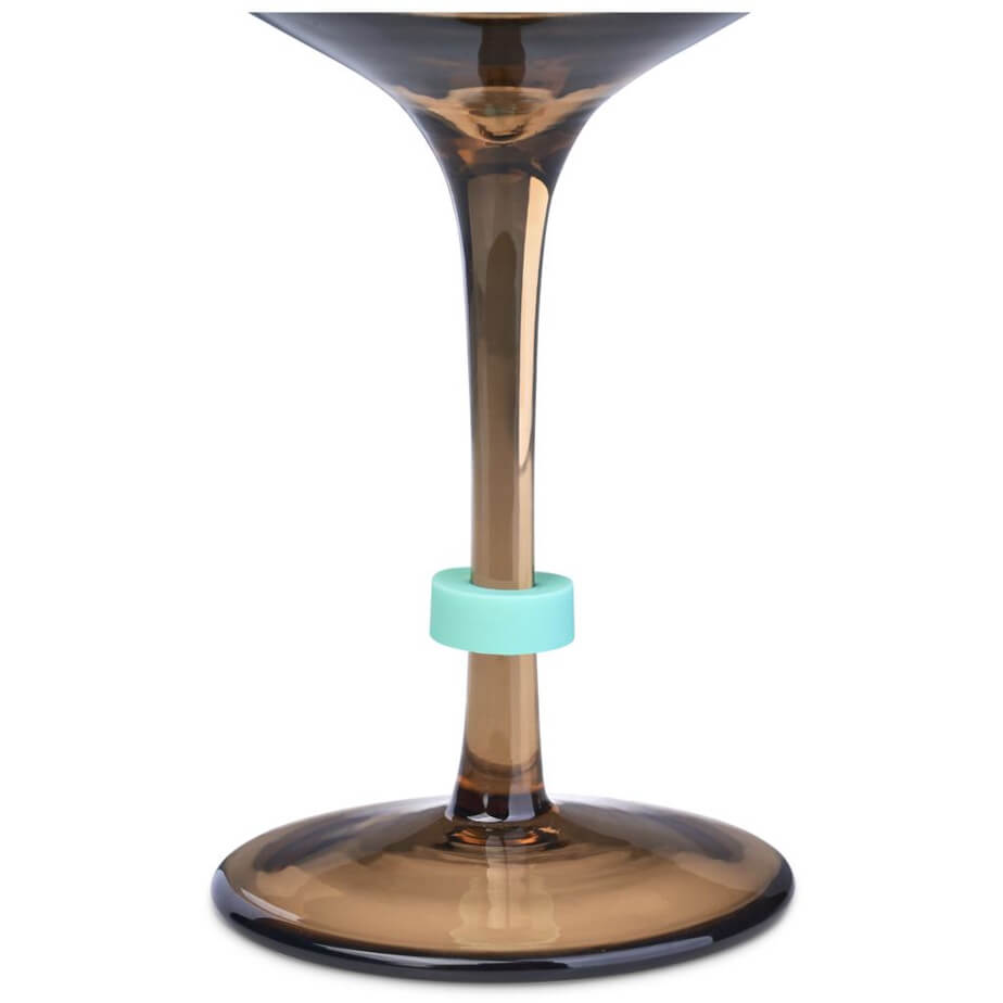Altitude Clink Wine Glass Marker Rings Set Glass