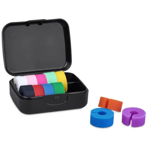 Altitude Clink Wine Glass Marker Rings Set Display