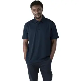 Mens Heritage Ventilated Quick Dry Golfer Model Image