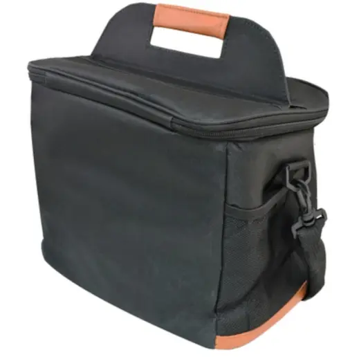 Coolix Lunch Cooler Bag Black Back