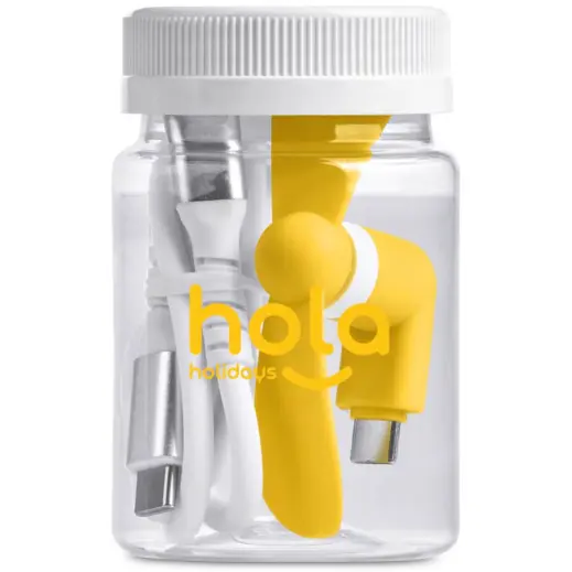 Altitude Briski Gift Jar Yellow Jar Branded