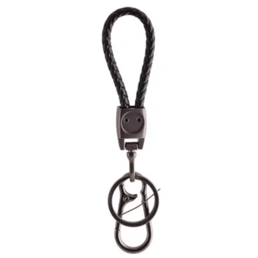 Carabiner Rope Keychain Front