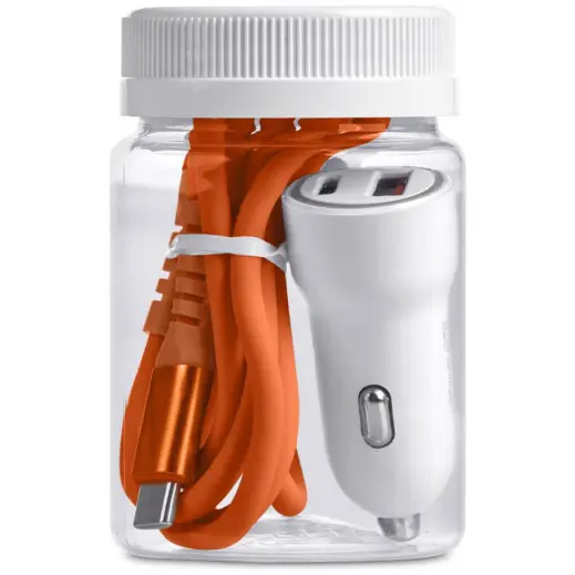 Altitude Carto Gift Jar Orange Jar