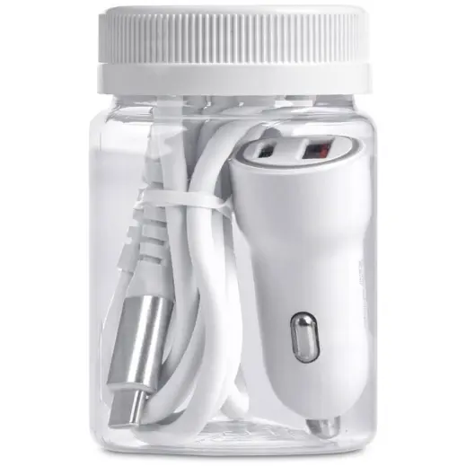 Altitude Carto Gift Jar Solid White Jar