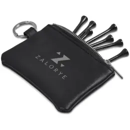 Alex Varga Dinero Pouch and Tees Golf Set Pouch Branded Image