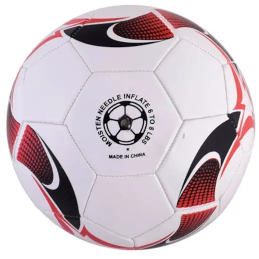 Striker Size 5 Soccer Ball Close Up Needle