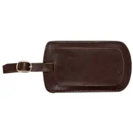 Vitello Genuine Leather Passport Holder and Luggage Tag Gift Set Tag