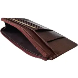 Vitello Genuine Leather Passport Holder and Luggage Tag Gift Set Wallet
