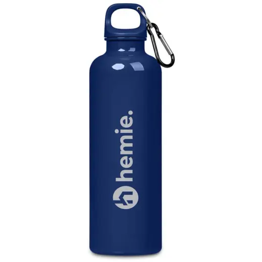 Altitude Andaman Recycled PET Water Bottle Navy Branded