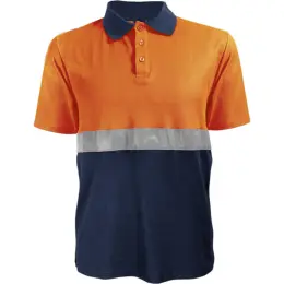 Barron Reflective Golfer with Tape Safety Orange