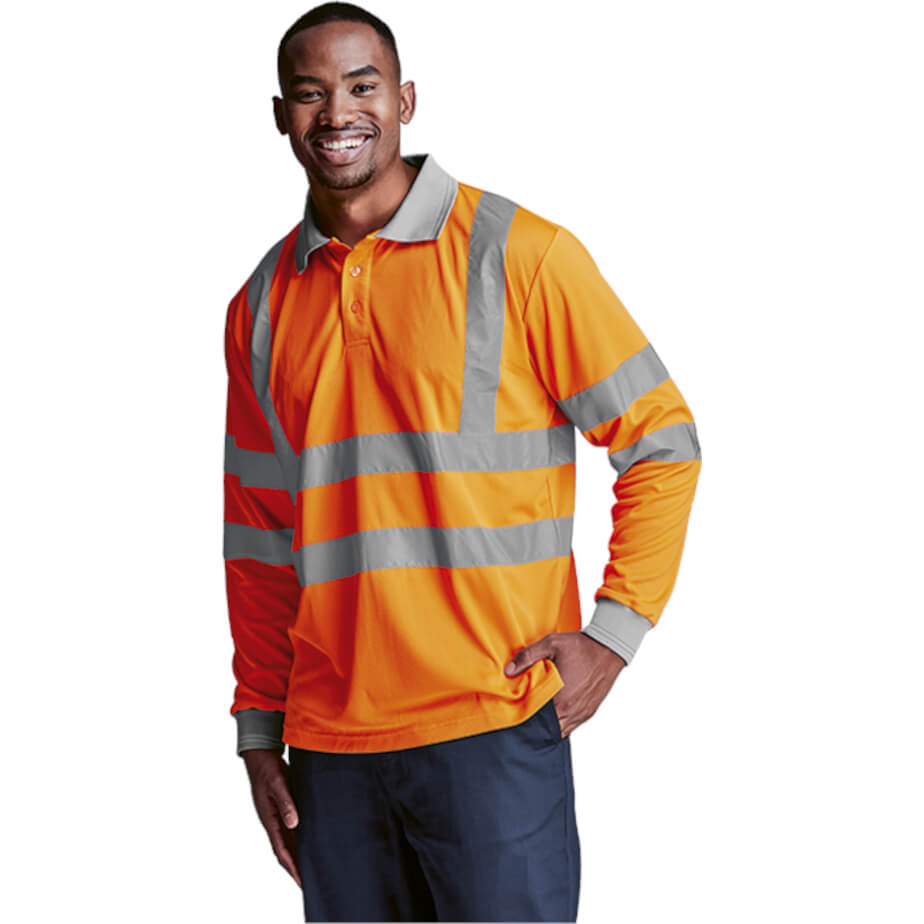 Barron Long Sleeve Reflective Golfer With Tape image