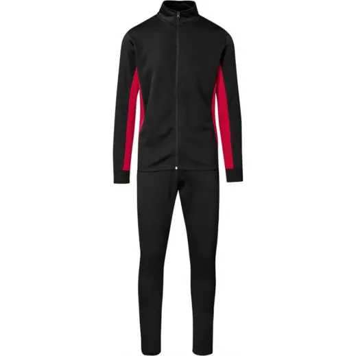 Unisex Championship Tracksuit Black-Red