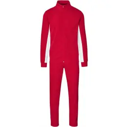 Unisex Championship Tracksuit Red Front