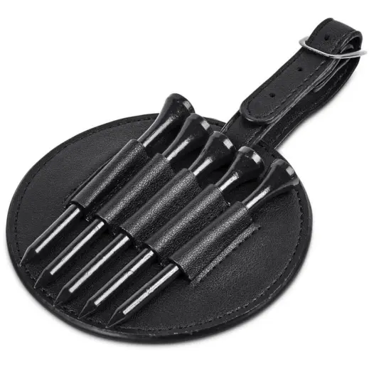 Alex Varga Quinta Golf Tees & Tag Holder Display