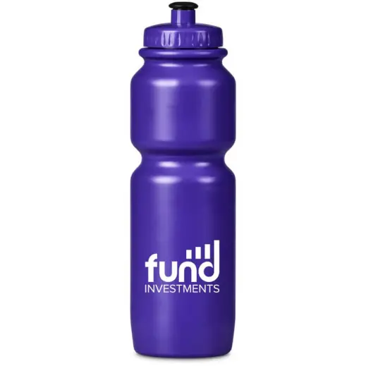 Altitude Strada Plastic Water Bottle Purple Branded