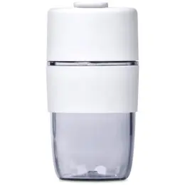 Kooshty Primo Plastic Coffee Tumbler Solid White Front